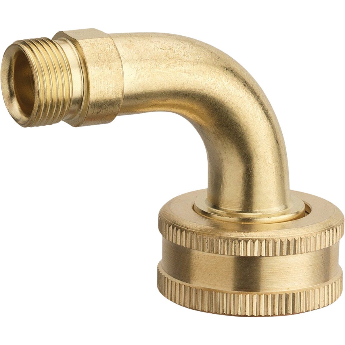 Homewerks 3/8 In. OD X 3/4 In. FHT Dishwasher Elbow Brass Homewerks 3/8 In. OD X 3/4 In. FHT Dishwasher Elbow Brass