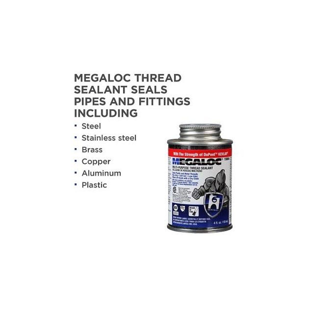 Oatey 4 Oz. Hercules Megaloc Thread Sealant - photo 2