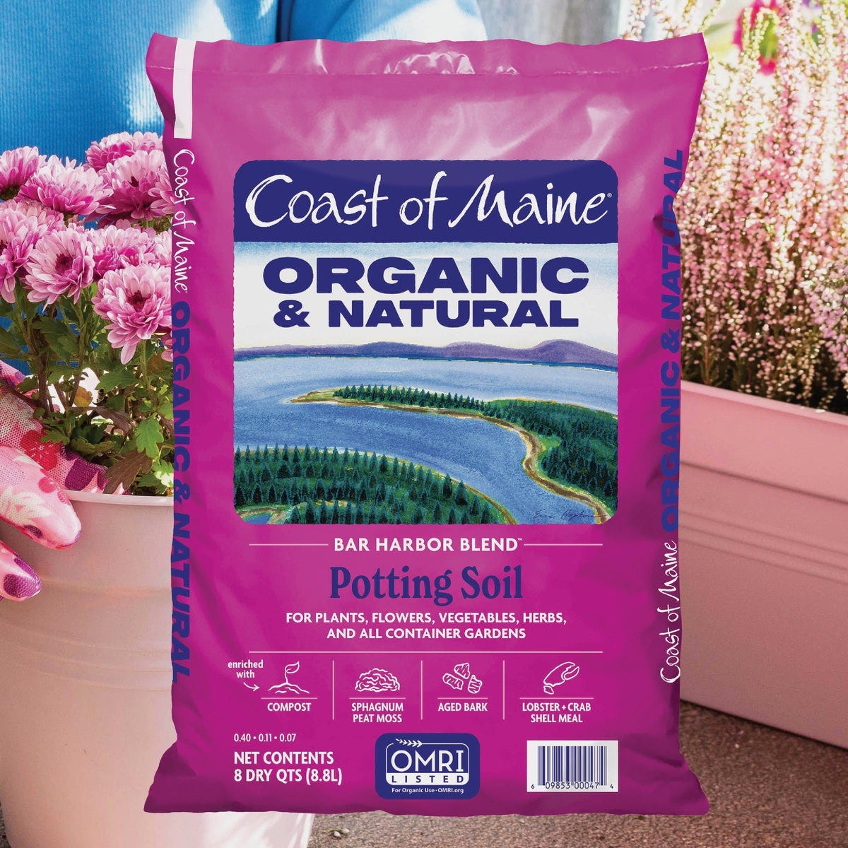 Coast of Maine Bar Harbor Blend 8 Qt. Organic Potting Soil - photo 2 Coast of Maine Bar Harbor Blend 8 Qt. Organic Potting Soil - photo 2