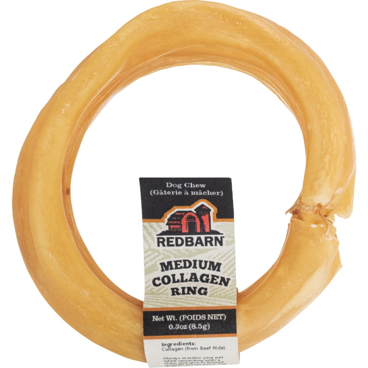 Redbarn 3 In. Collagen Ring Dog Treat Redbarn 3 In. Collagen Ring Dog Treat