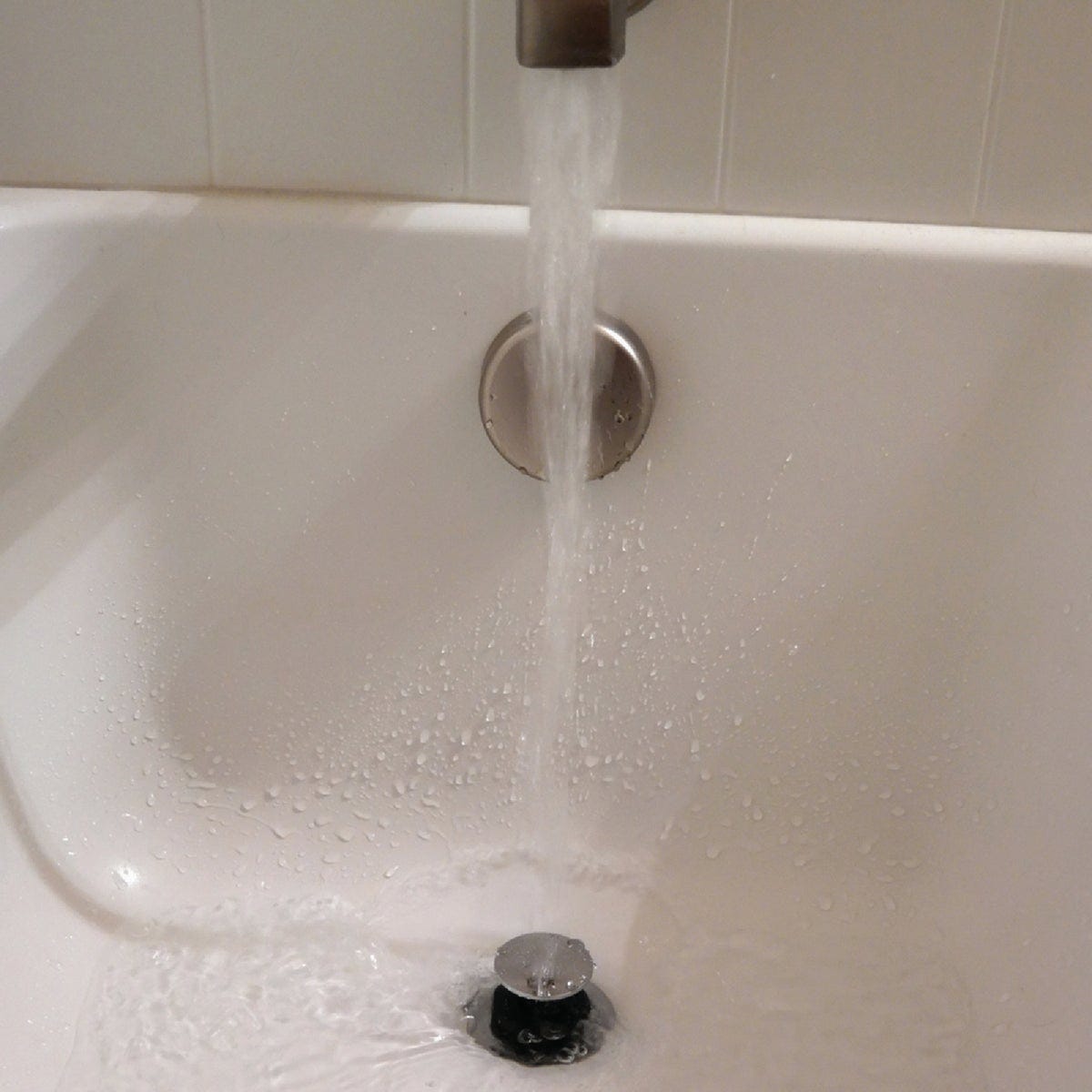 Danco 1-1/2 In. 2-in-1 Hair Catcher and Tub Drain Strainer with Chrome Finish - photo 5
