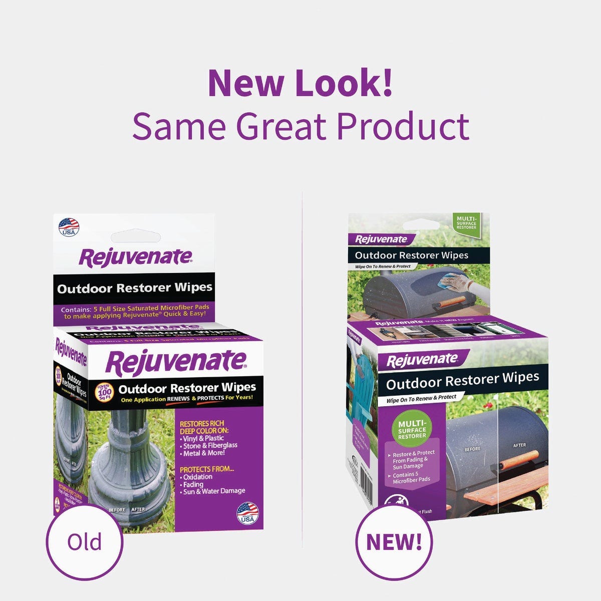 Rejuvenate Restorer Unscented 4 In. x 4 In. Wipes (5-Count) - photo 5