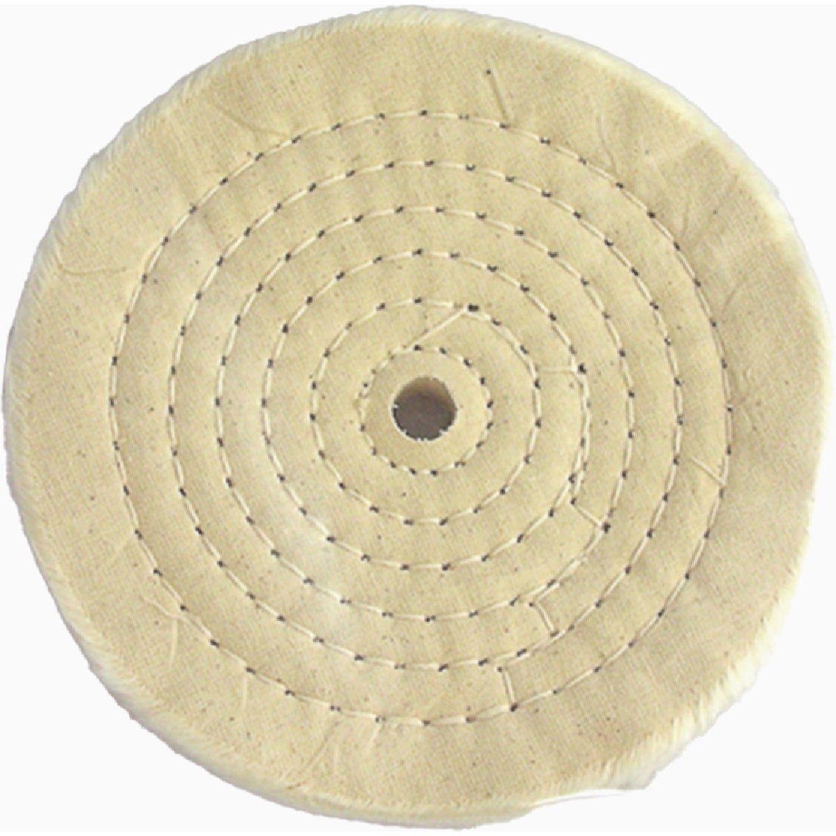 Forney 6 In. x 1/2 In. Cotton Buffing Wheel-