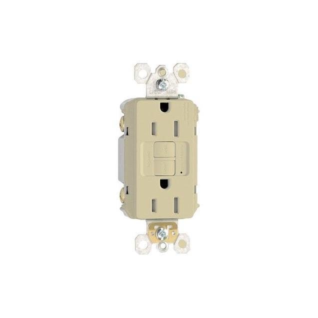 Legrand Pass & Seymour 15A Ivory Self-Testing GFCI Receptacle