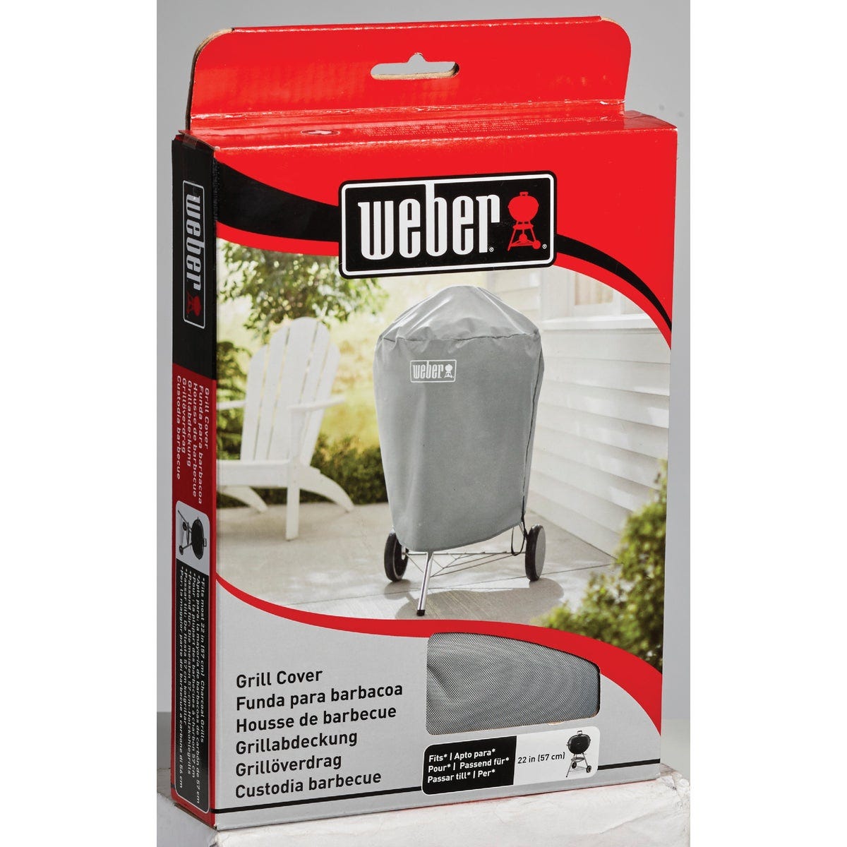Weber Gray 22 In. Original Kettle Grill Cover - photo 3