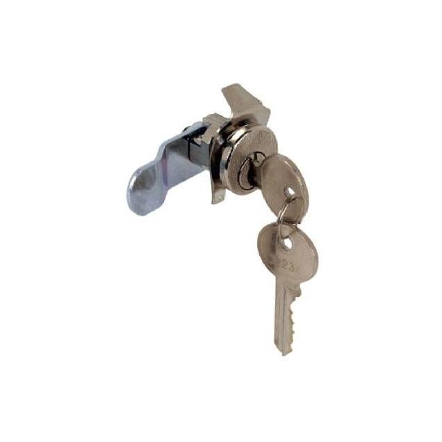 Prime-Line Nickel Finish Mailbox Replacement Lock For American Device With 2 Keys