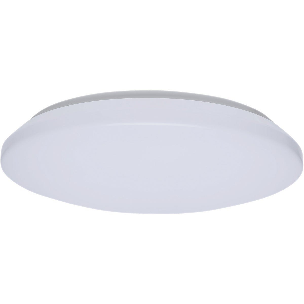 Satco Nuvo ColorQuick 14 In. White 1300-Lumen Color Temperature Selectable LED Flush Mount Light Fixture
