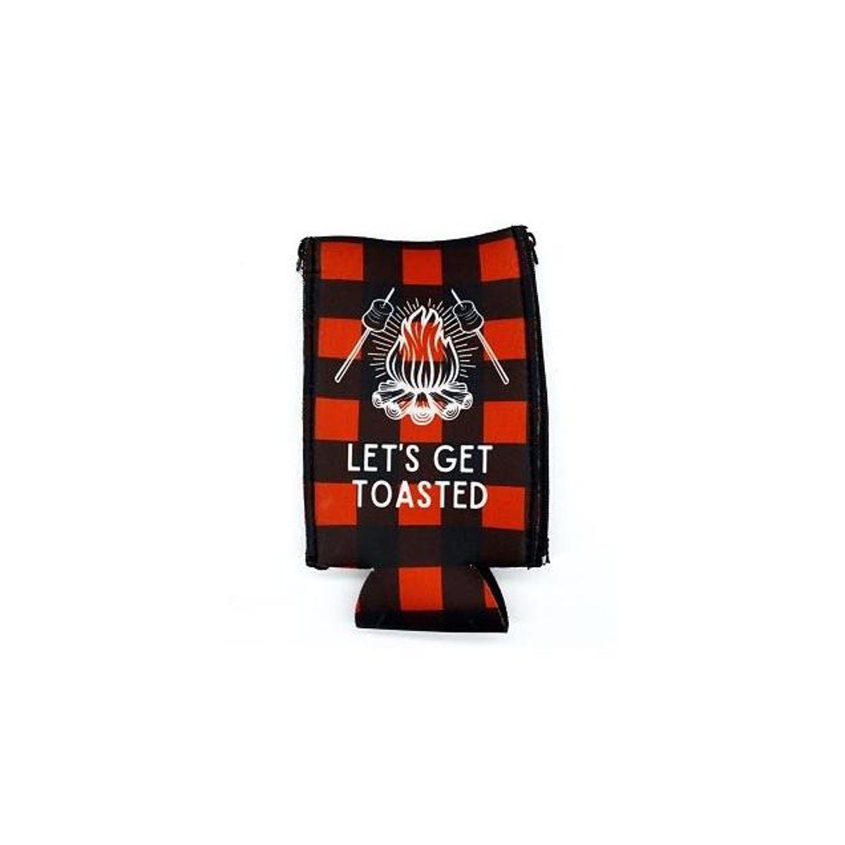 ZipSip Let's Get Toasted Magnetic BipSip Can Koozie - photo 3