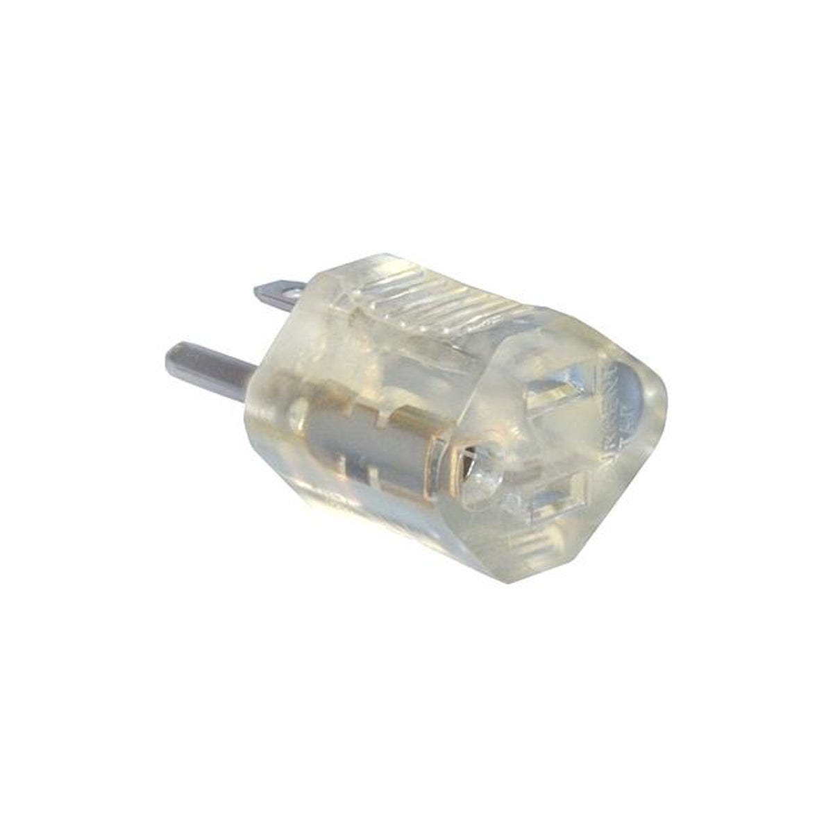 Master Electrician Clear Lighted-End Grounding Adapter Master Electrician Clear Lighted-End Grounding Adapter