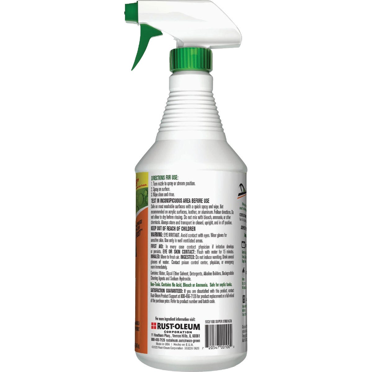 Mean Green 32 Oz. Super Strength Cleaner & Degreaser - photo 2 Mean Green 32 Oz. Super Strength Cleaner & Degreaser - photo 2
