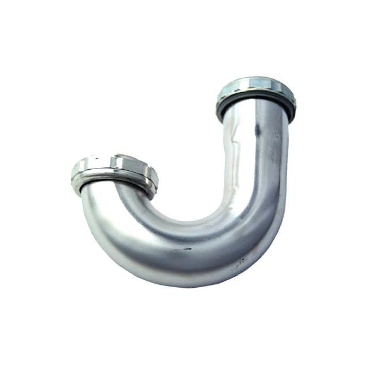 1-1/2 In. O.D. Chrome-Plated Brass Kitchen Drain Trap 1-1/2 In. O.D. Chrome-Plated Brass Kitchen Drain Trap