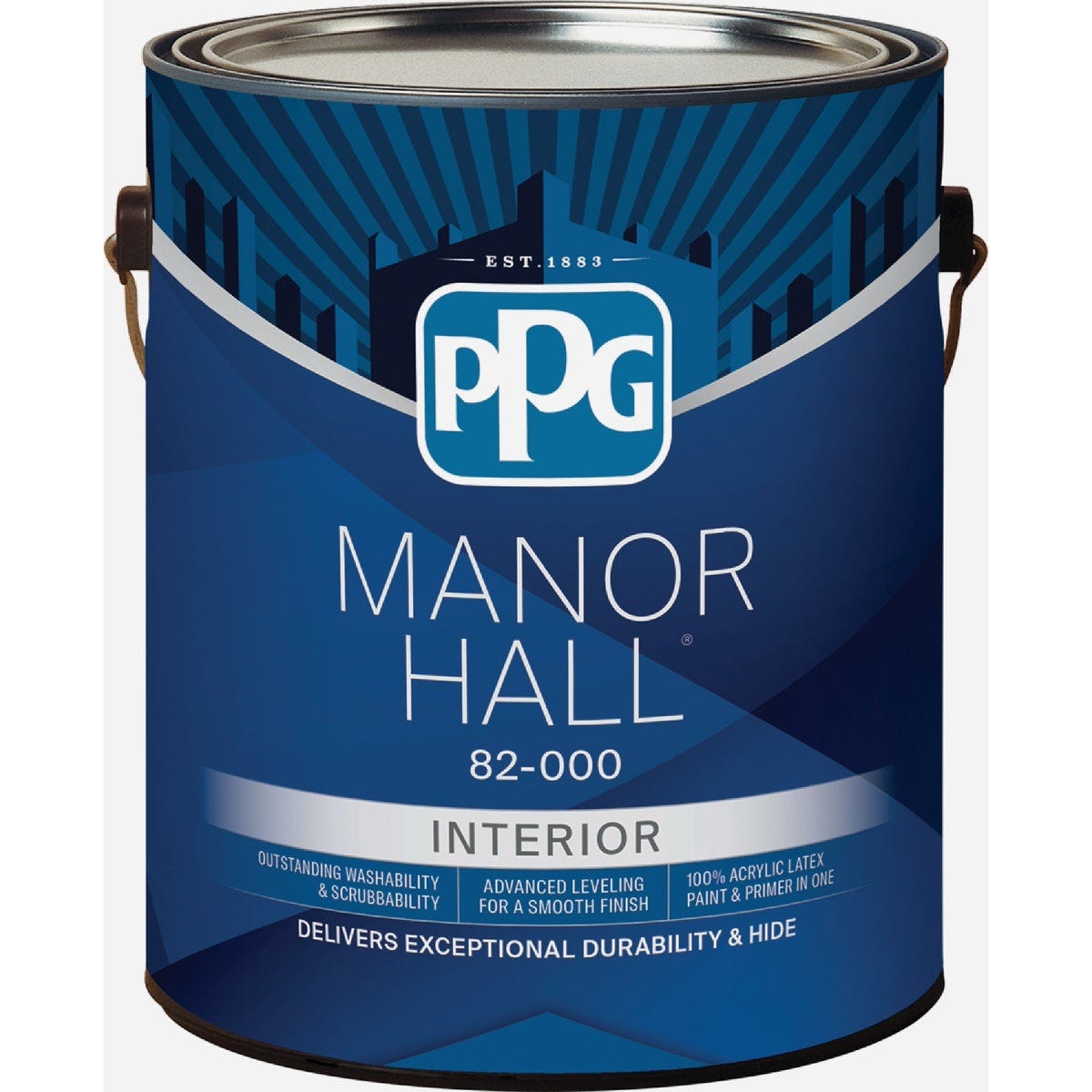 Manor Hall Interior Acrylic Flat Midtone Base Gallon
