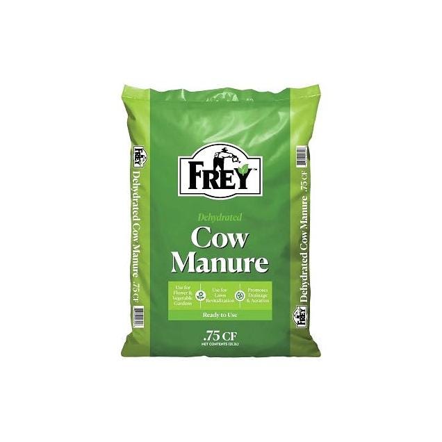 Coast of Maine Frey Brothers 40 Lb. Dehydrated Cow Manure Coast of Maine Frey Brothers 40 Lb. Dehydrated Cow Manure