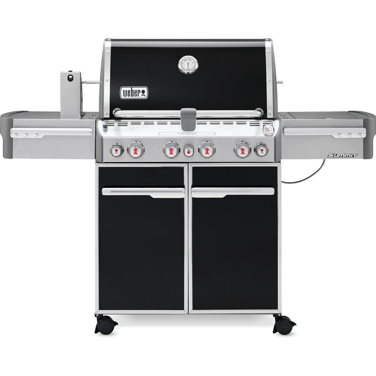 Weber Summit E470 4-Burner Black 60,000 BTU LP Gas Grill - photo 2