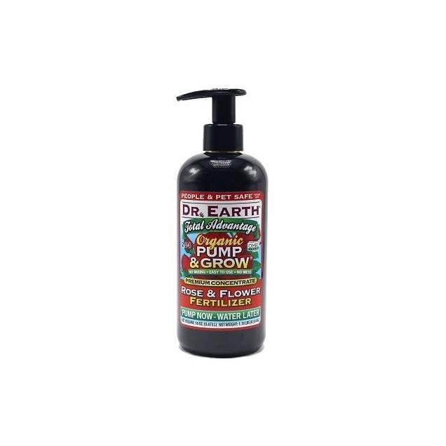 Dr. Earth 16 Oz. Organic Total Advantage Pump & Grow Rose & Flower Fertilizer