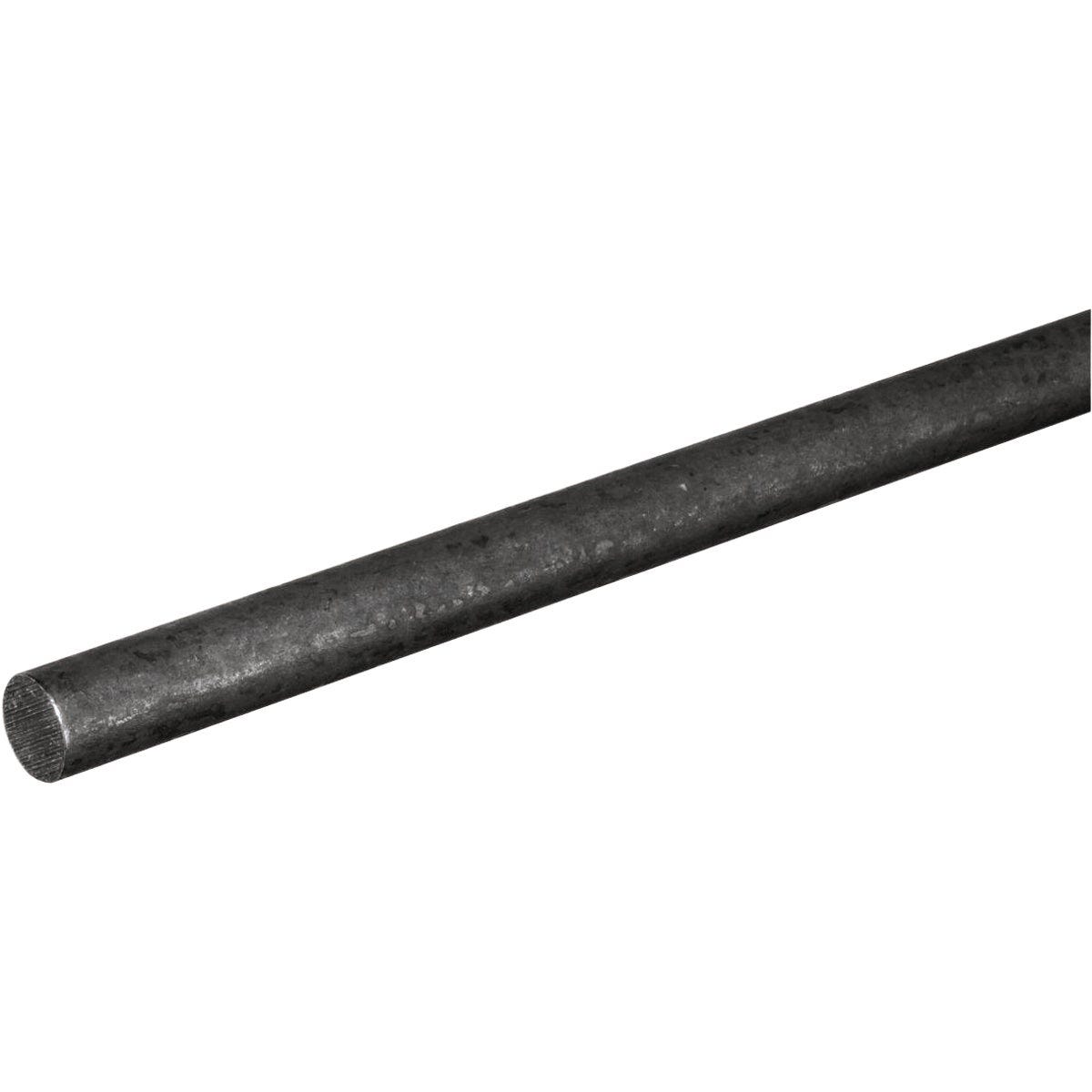 Third Solid Rods Hillman Steelworks 1/2 In. x 3 Ft. Hot-Rolled Solid Steel Rod | Do it Best