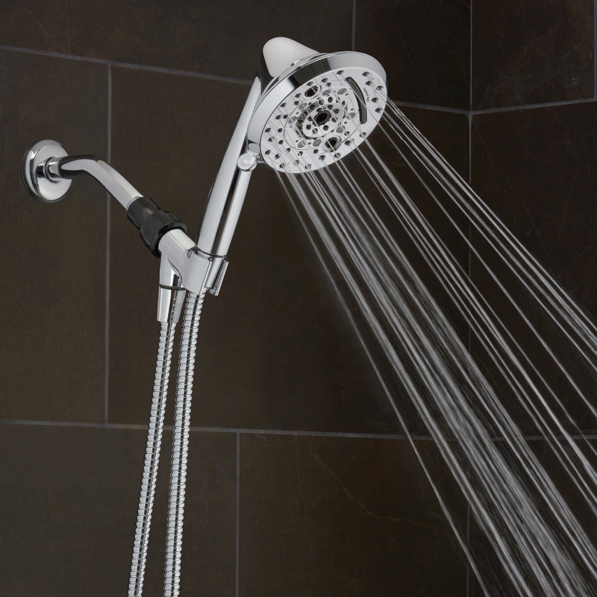 Oxygenics Amp 10-Spray 1.8 GPM Handheld Showerhead, Chrome - photo 6 Oxygenics Amp 10-Spray 1.8 GPM Handheld Showerhead, Chrome - photo 6
