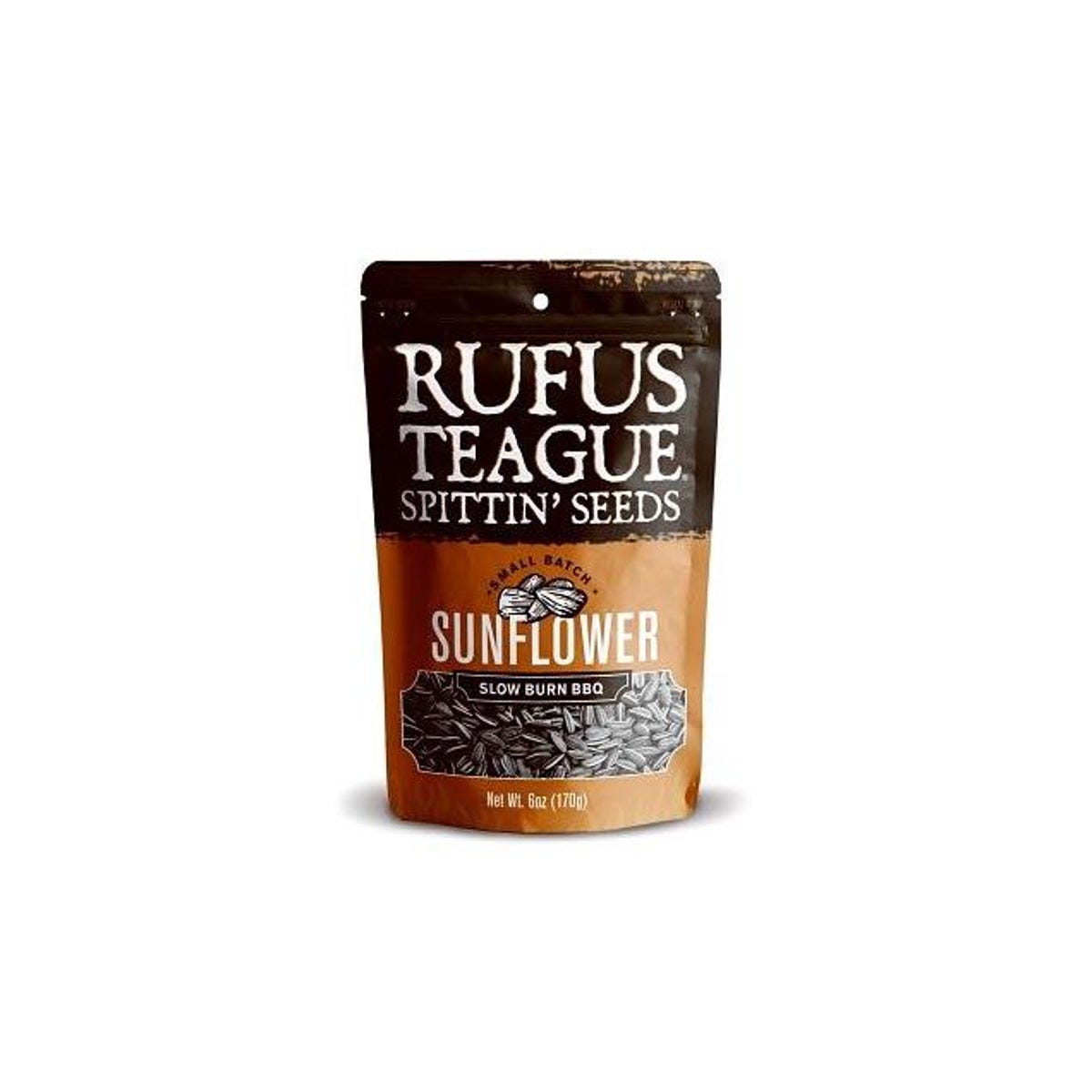 Rufus Teague 6 Oz. Slow Burn BBQ Sunflower Spittin' Seeds Rufus Teague 6 Oz. Slow Burn BBQ Sunflower Spittin' Seeds