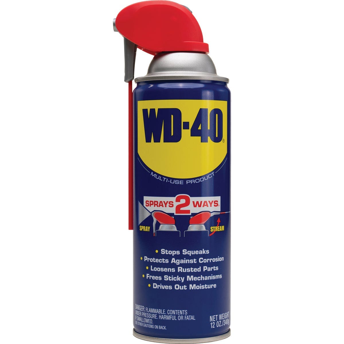 WD-40 12 Oz. Aerosol Multi-Purpose Lubricant with Smart Straw - photo 2