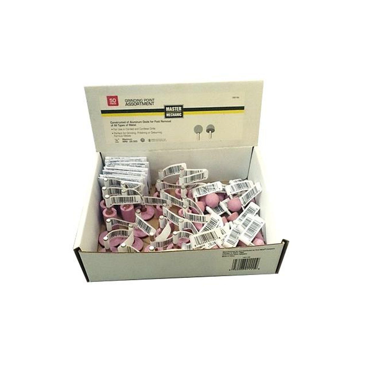 Master Mechanic 10 Assorted Styles Grinding Points