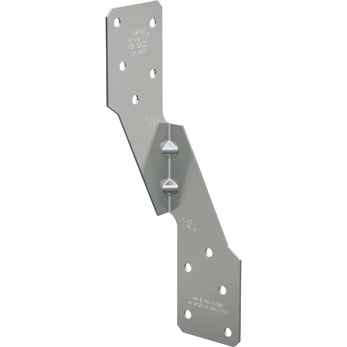 Simpson Strong-Tie H2.5A 18 ga Stainless Steel Hurricane Tie Simpson Strong-Tie H2.5A 18 ga Stainless Steel Hurricane Tie