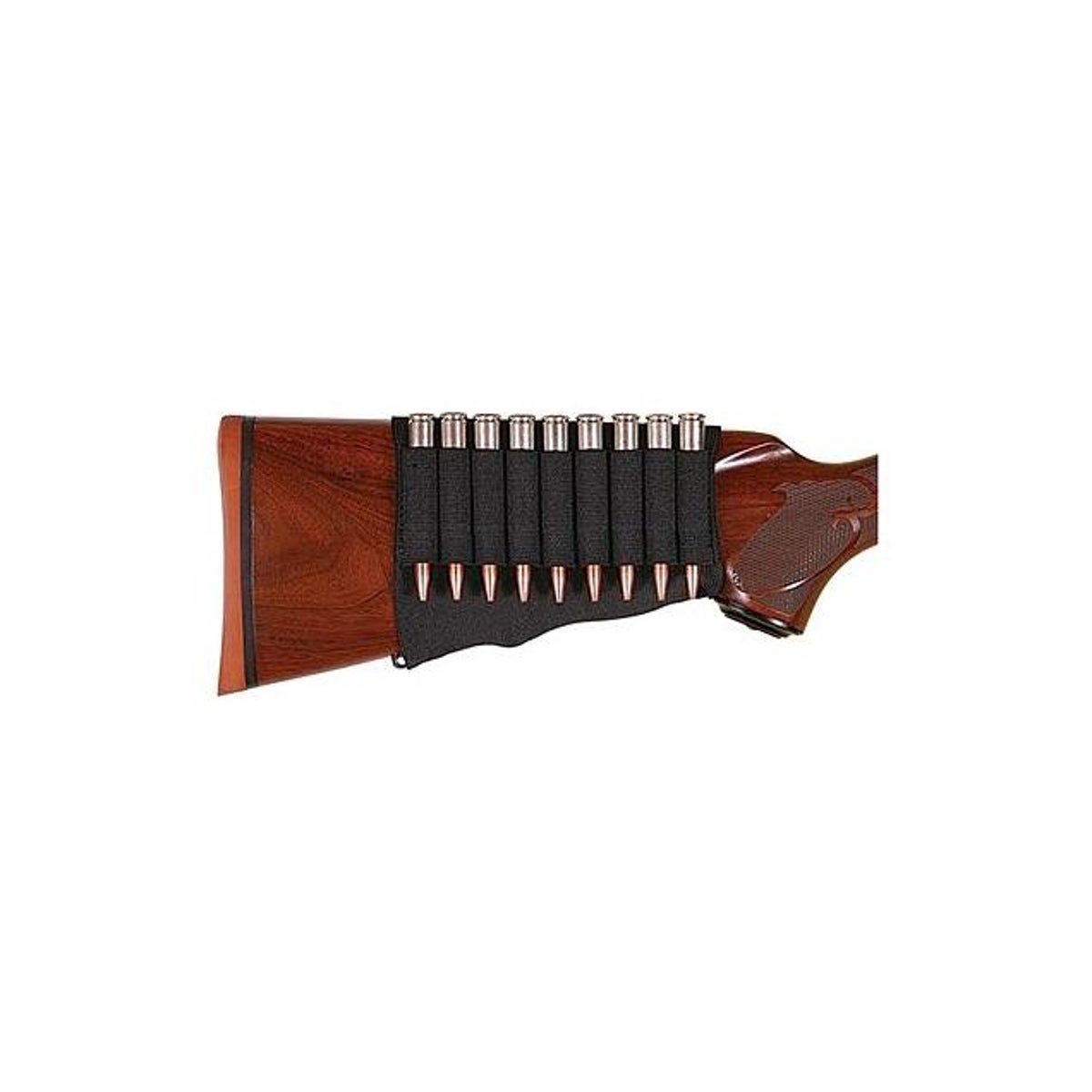 Allen Black Buttstock Rifle Cartridge Holder (Holds 6)
