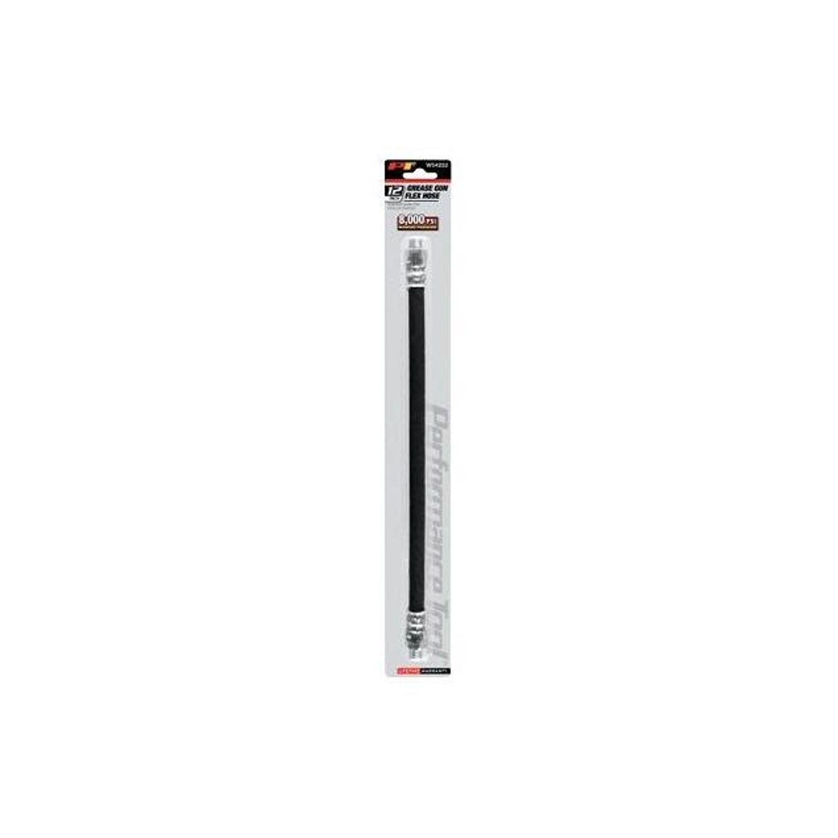 Performance Tool 12 In. Double Braided Grease Gun Flex Hose Performance Tool 12 In. Double Braided Grease Gun Flex Hose