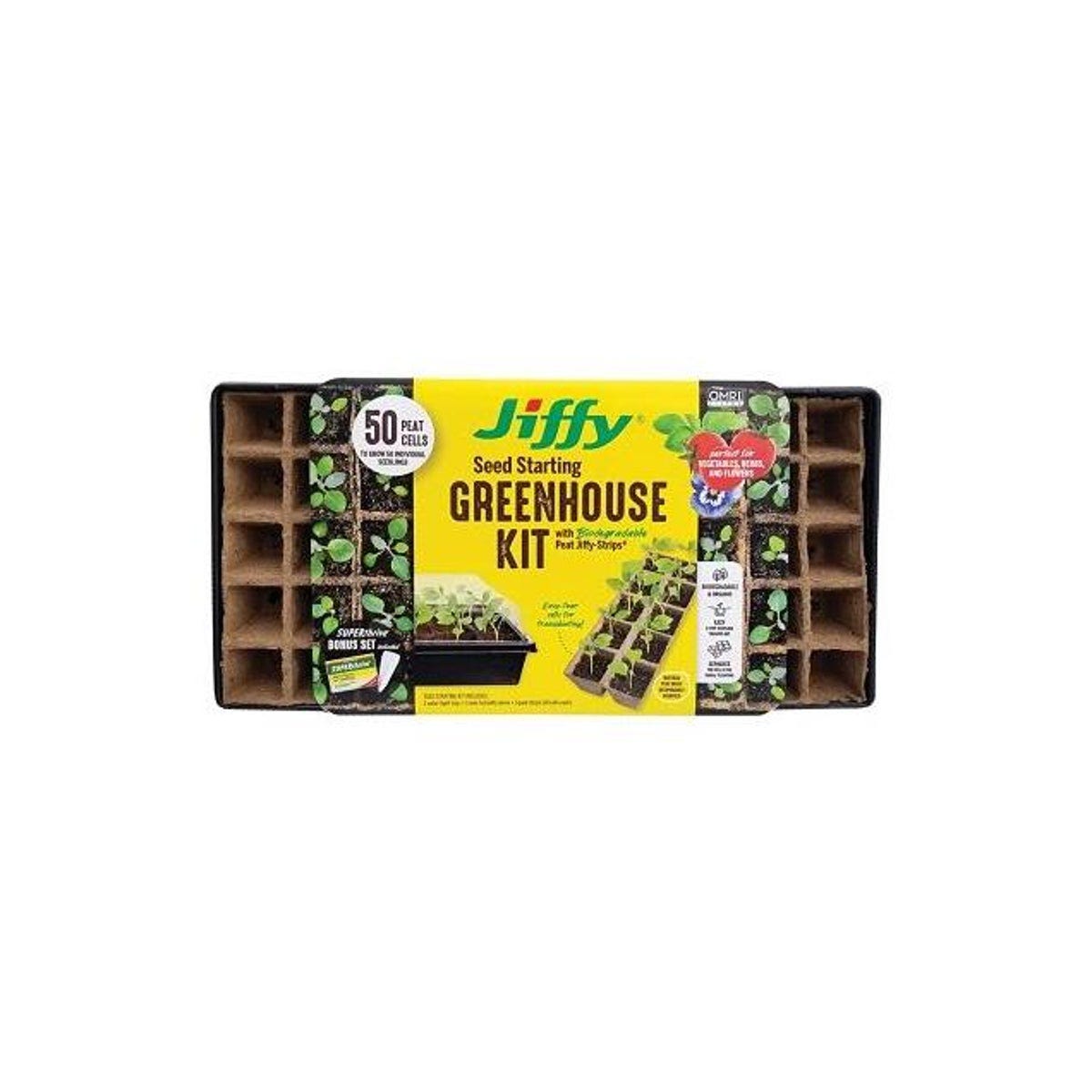 Jiffy 50-Pack 11 In. x 22 In. Strips 'N Greenhouse