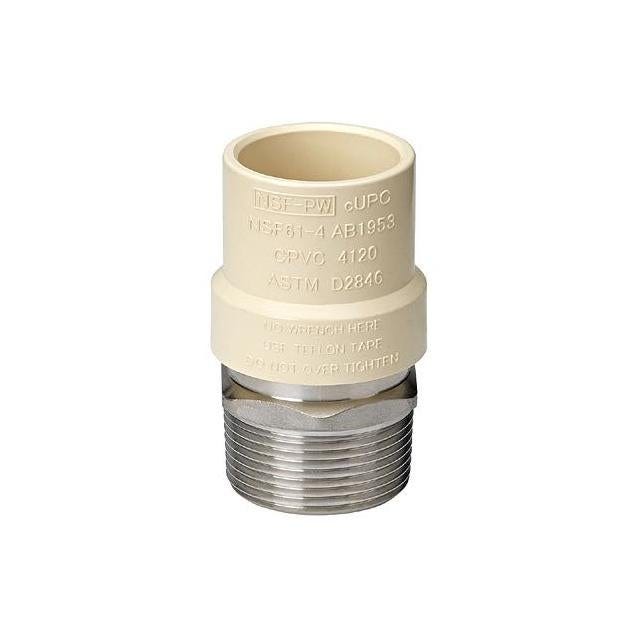 Homewerks Worldwide 1/2 In. MIP CPVC Pipe Adapter