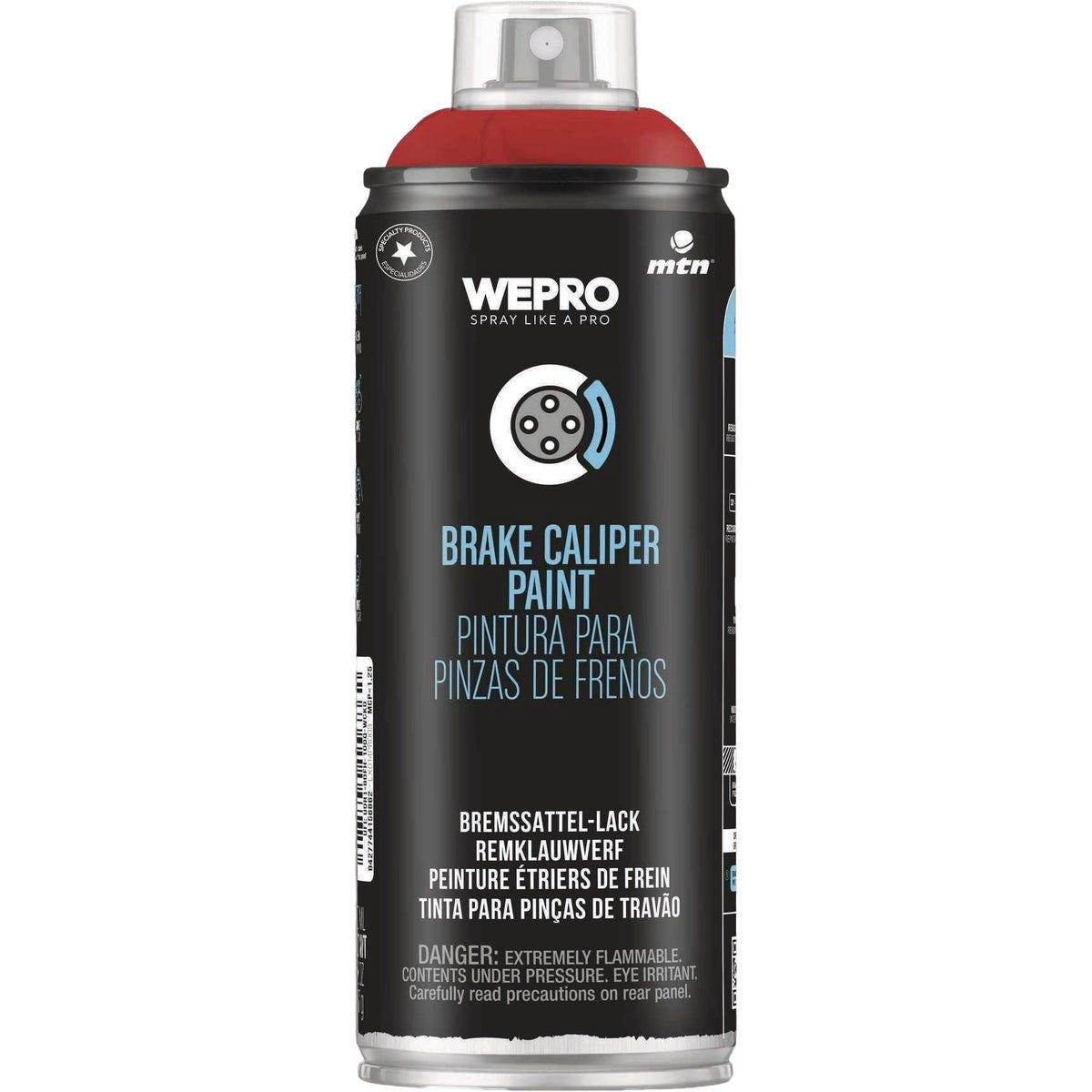 MTN WEPRO 400ml Red Brake Caliper Spray Paint