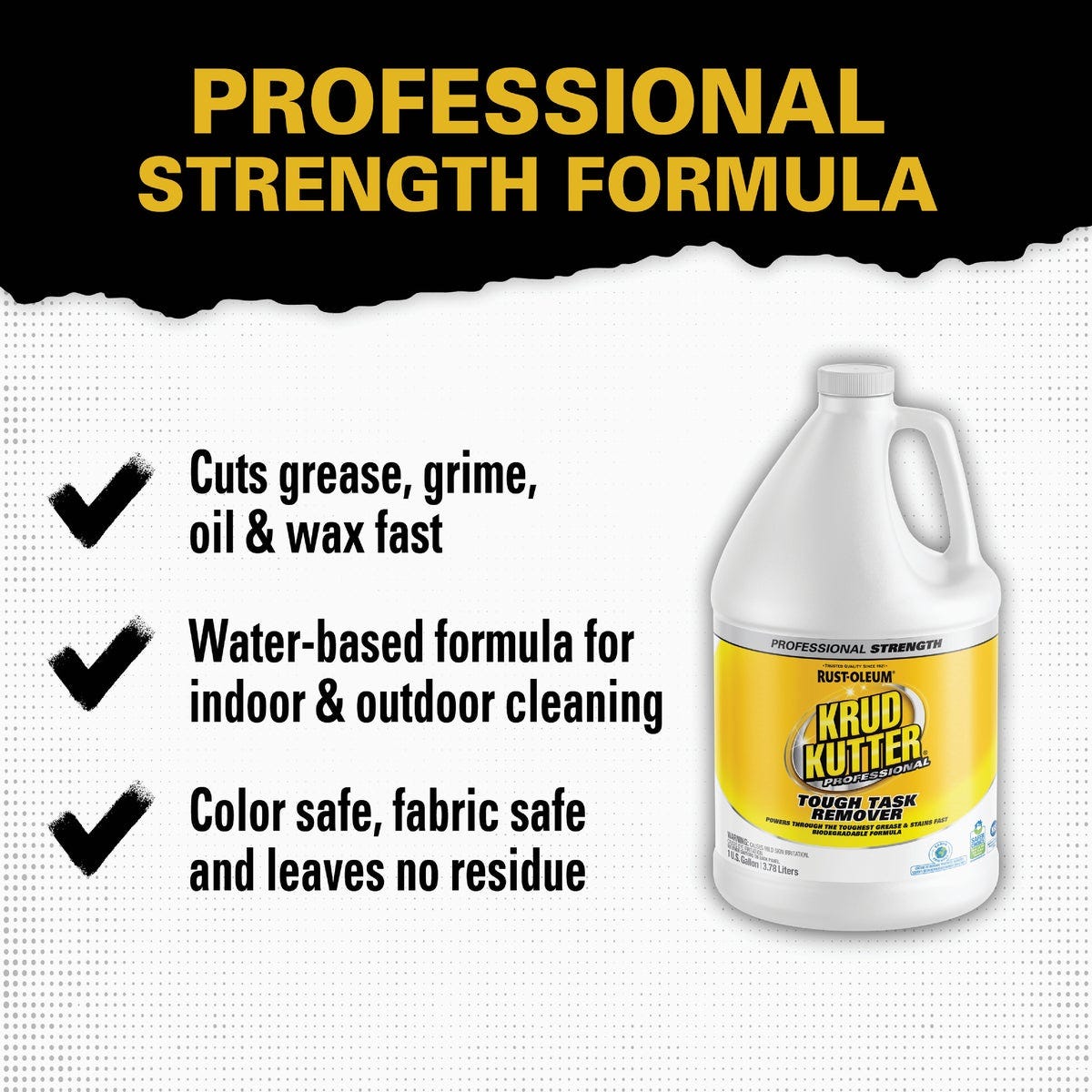 Krud Kutter Professional 1 Gal. Tough Task Remover All-Purpose Cleaner - photo 3