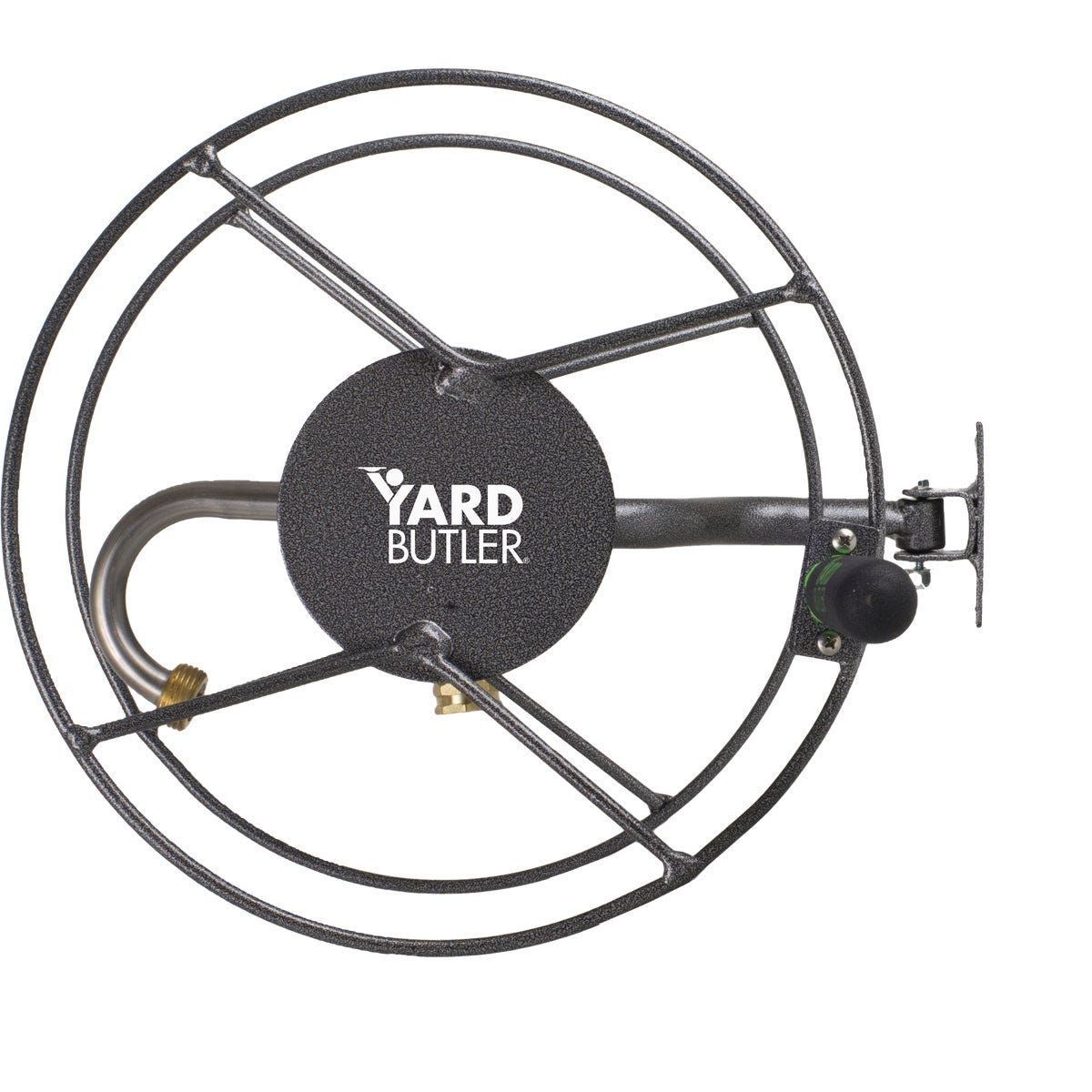 Yard Butler 75 Ft. Steel Wall-Mounted Swivel Hose Reel - photo 2 Yard Butler 75 Ft. Steel Wall-Mounted Swivel Hose Reel - photo 2