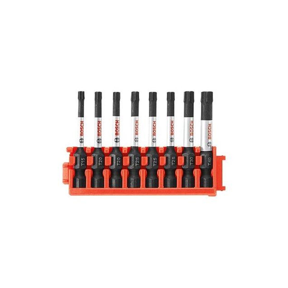 Bosch 2 In. Torx Impact Tough Power Bit Set (8-Piece)