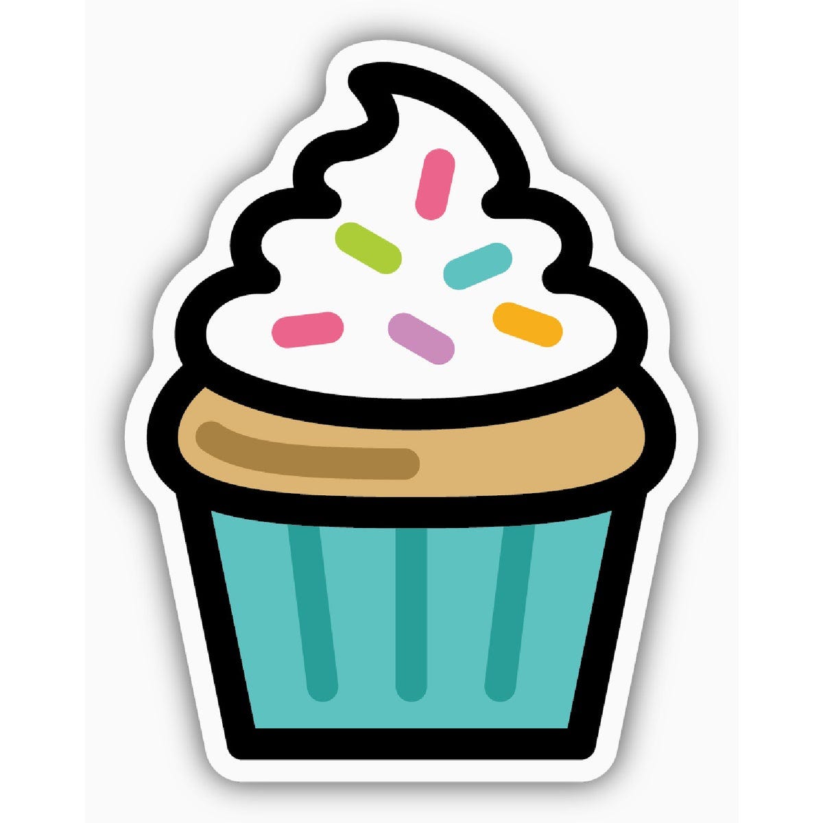 Stickers Northwest Cupcake Large Sticker