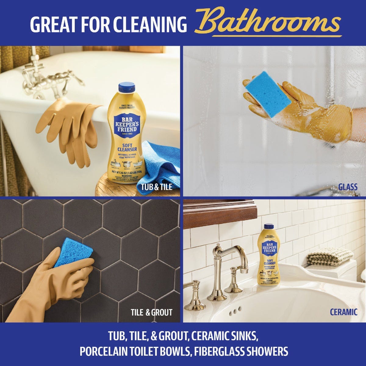 Bar Keepers Friend 26 Oz. All-Purpose Soft Cleanser - photo 5 Bar Keepers Friend 26 Oz. All-Purpose Soft Cleanser - photo 5