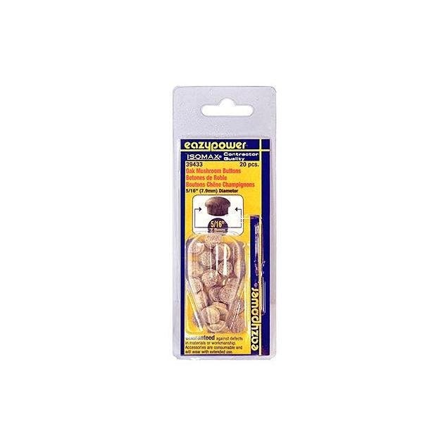 Isomax 5/16 In. 20-Pack Mushroom Oak Dowel Plug
