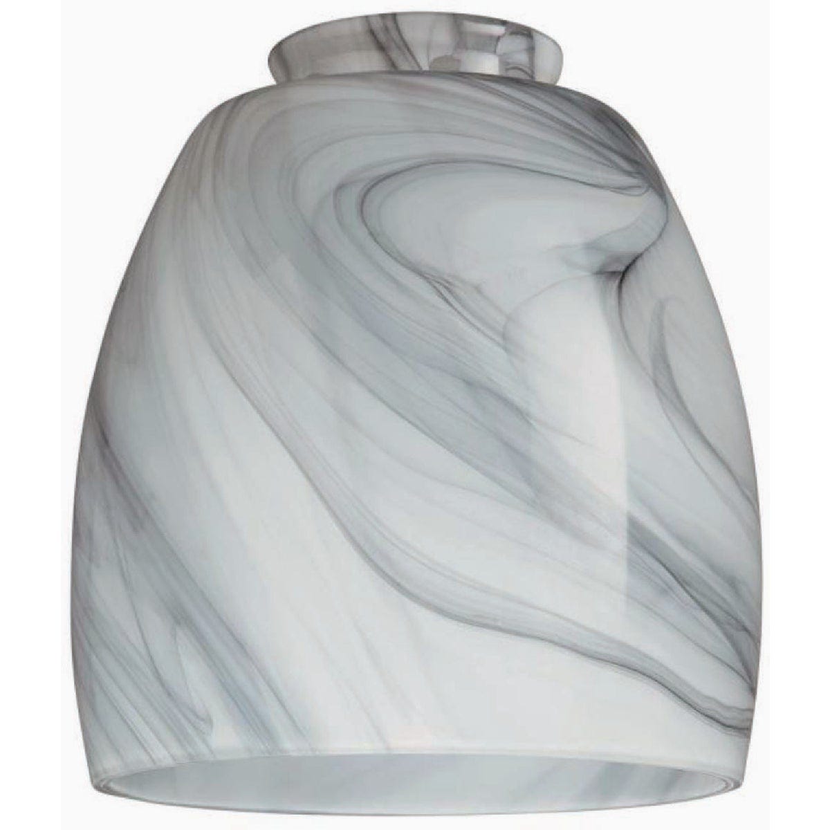Westinghouse 5 In. H. Charcoal Swirl Glass Shade