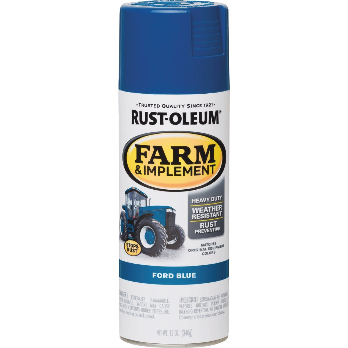 Rust-Oleum 12 Oz. Ford Blue Farm & Implement Spray Paint - photo 2 Rust-Oleum 12 Oz. Ford Blue Farm & Implement Spray Paint - photo 2