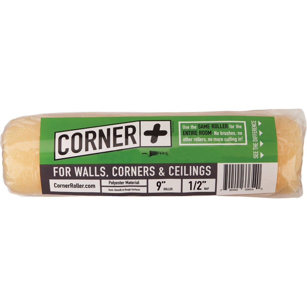 Corner Roller 9 In. x 1/2 In. Knit Paint Roller Cover - photo 2