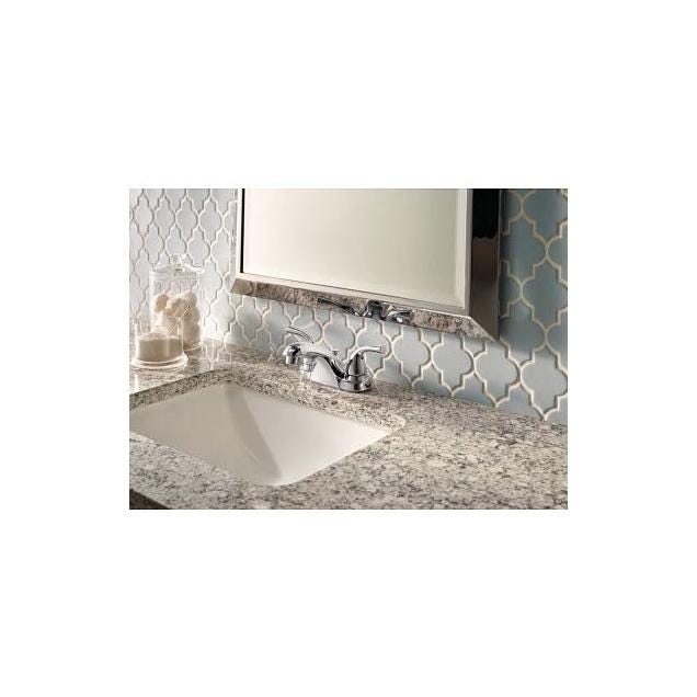 Delta Foundations Chrome 2-Handle 4 In. Centerset Bathroom Faucet - photo 3 Delta Foundations Chrome 2-Handle 4 In. Centerset Bathroom Faucet - photo 3