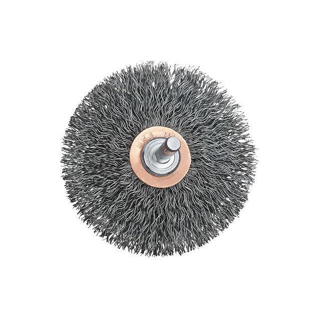 DeWalt 3 In. Crimped Flat Faced End Wire Brush