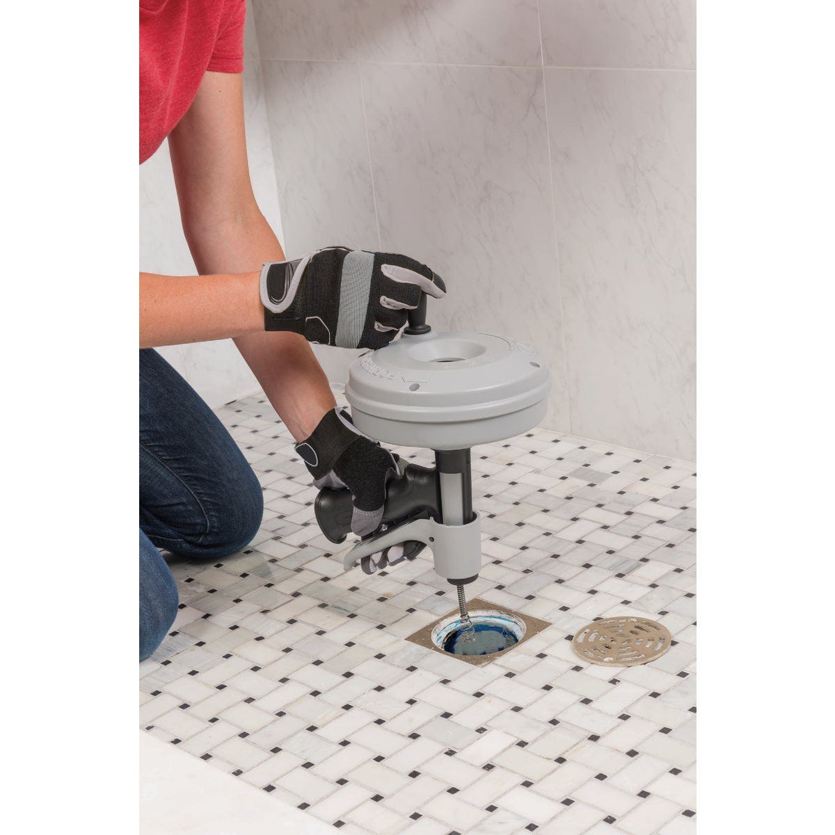 Ridgid Kwik-Spin+ 1/4 In. x 25 Ft. Snake Drain Auger - photo 4