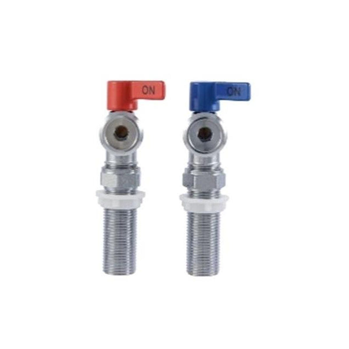 SharkBite 1/2 In. x 3/4 In. Quarter Turn Washing Machine Valve (2-Pack)