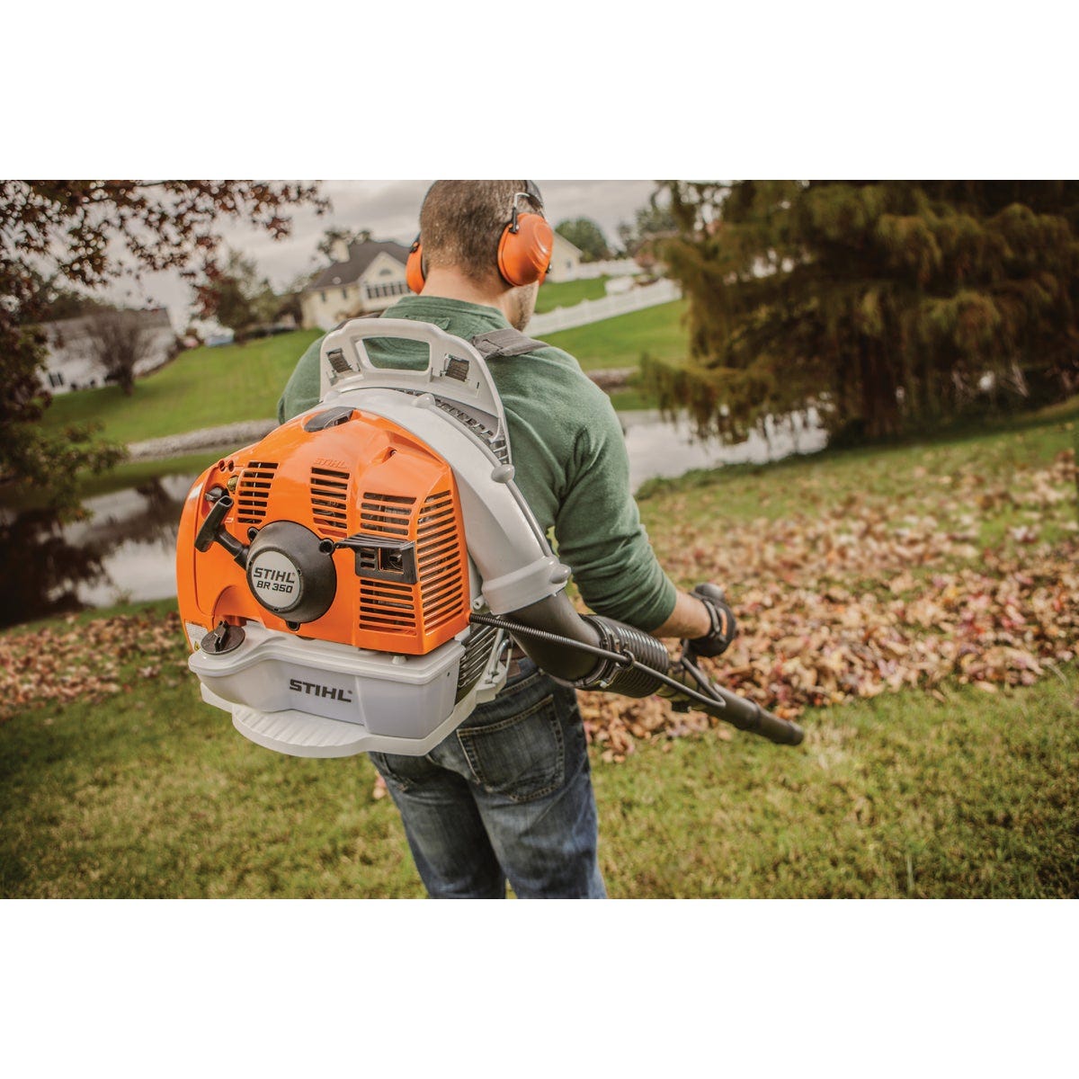 STIHL BR 350 63.3cc Gas Backpack Blower - photo 4