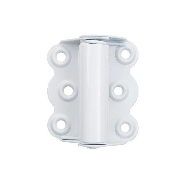 Wright Products 2-Pack 2-3/4 In. White Adjustable Self-Closing Screen Door Hinge