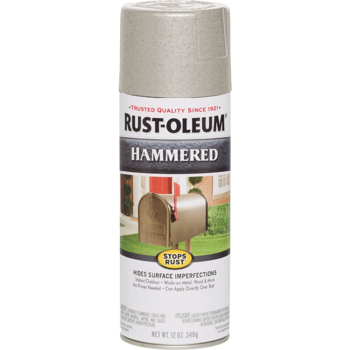 Rust-Oleum Stops Rust White 12 Oz. Hammered Spray Paint - photo 2 Rust-Oleum Stops Rust White 12 Oz. Hammered Spray Paint - photo 2