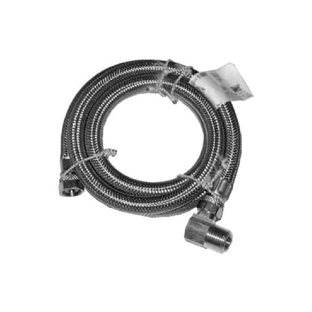 Homewerks Worldwide 3/8 In. x 3/8 In. x 48 In. Universal Stainless Steel Dishwasher Connector
