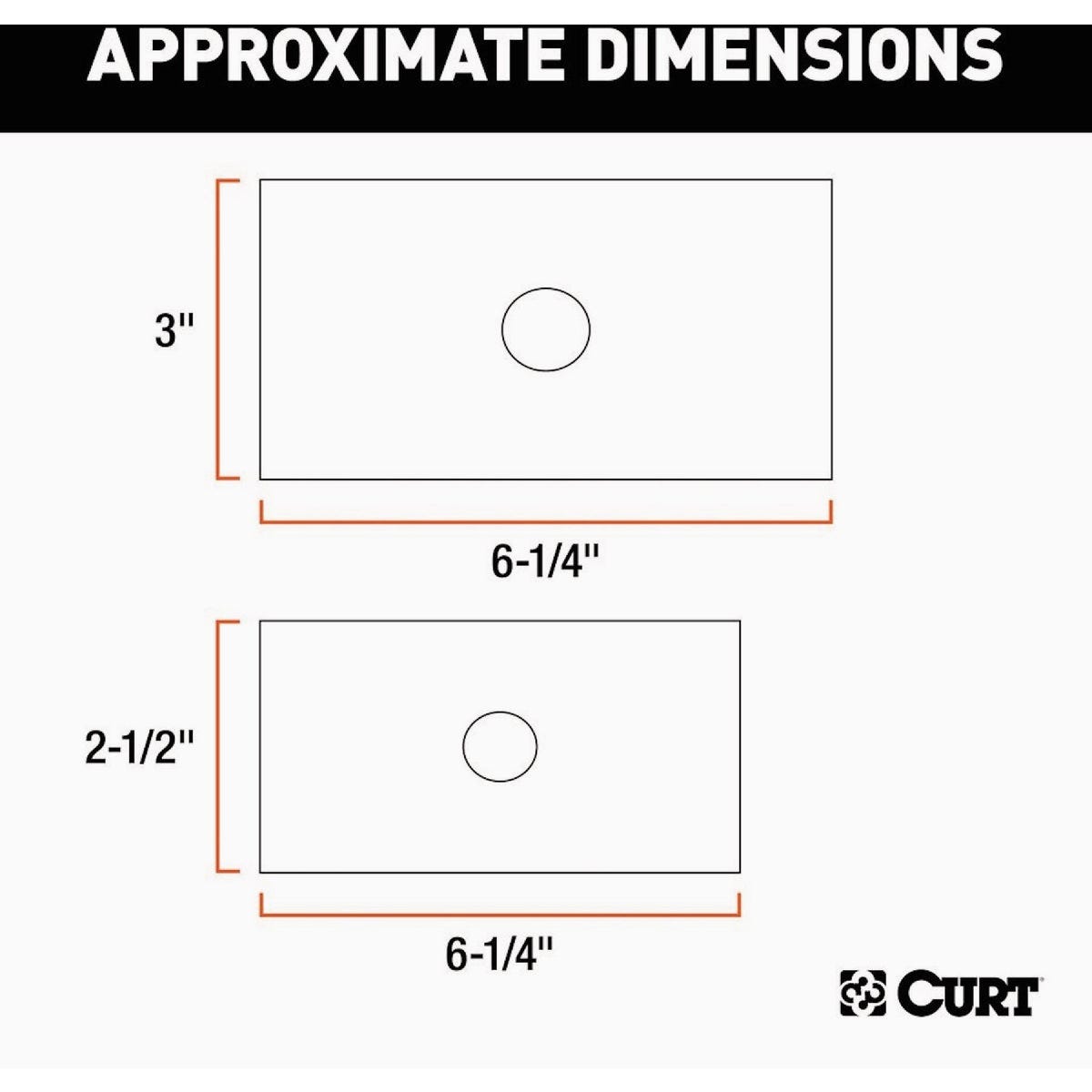 CURT Reducer Sleeve Set (3 In. to 2-1/2 In. to 2 In. Shanks, 2 Pieces) Towing Draw Bar - photo 3 CURT Reducer Sleeve Set (3 In. to 2-1/2 In. to 2 In. Shanks, 2 Pieces) Towing Draw Bar - photo 3