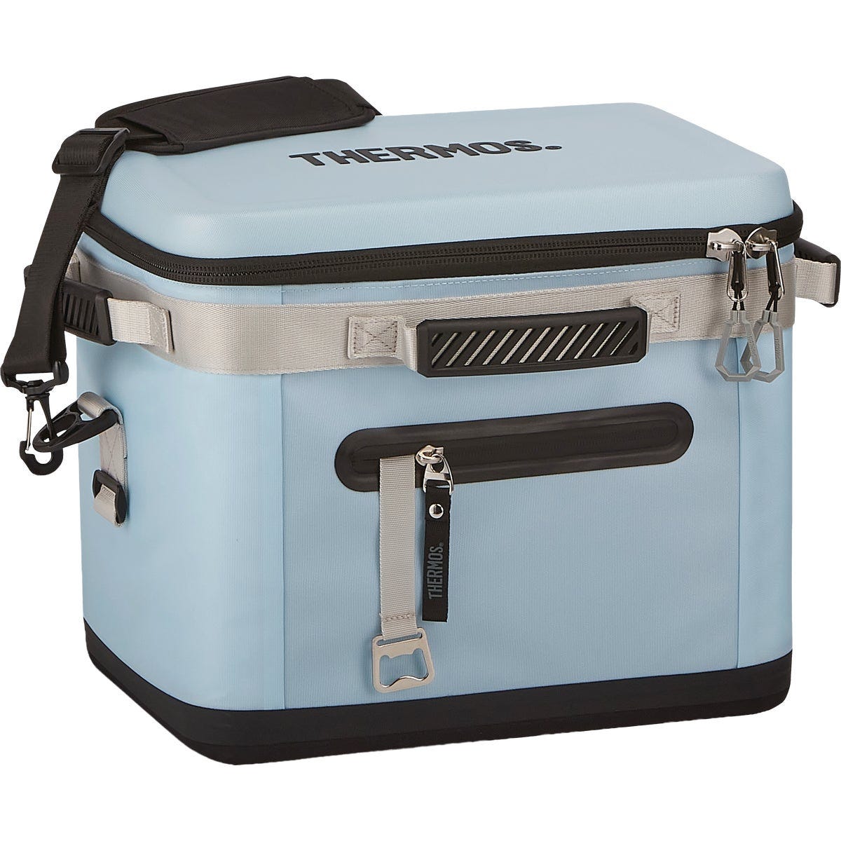 Thermos 24-Can Soft Side Cooler, Glacier