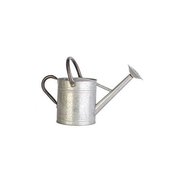 Panacea Products 1-Gallon Distressed Galvanized Finish Watering Can Panacea Products 1-Gallon Distressed Galvanized Finish Watering Can
